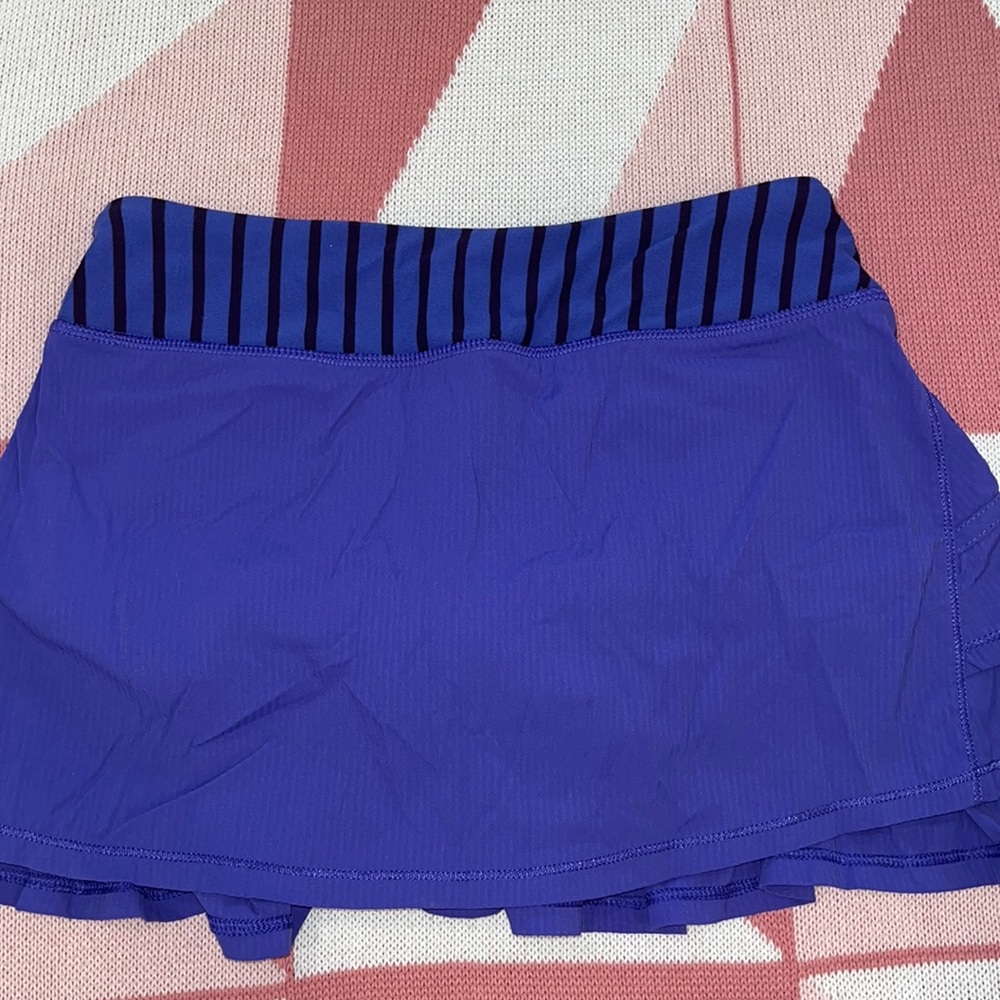 Ivivva purple pleated Set the Pace Skort size 12